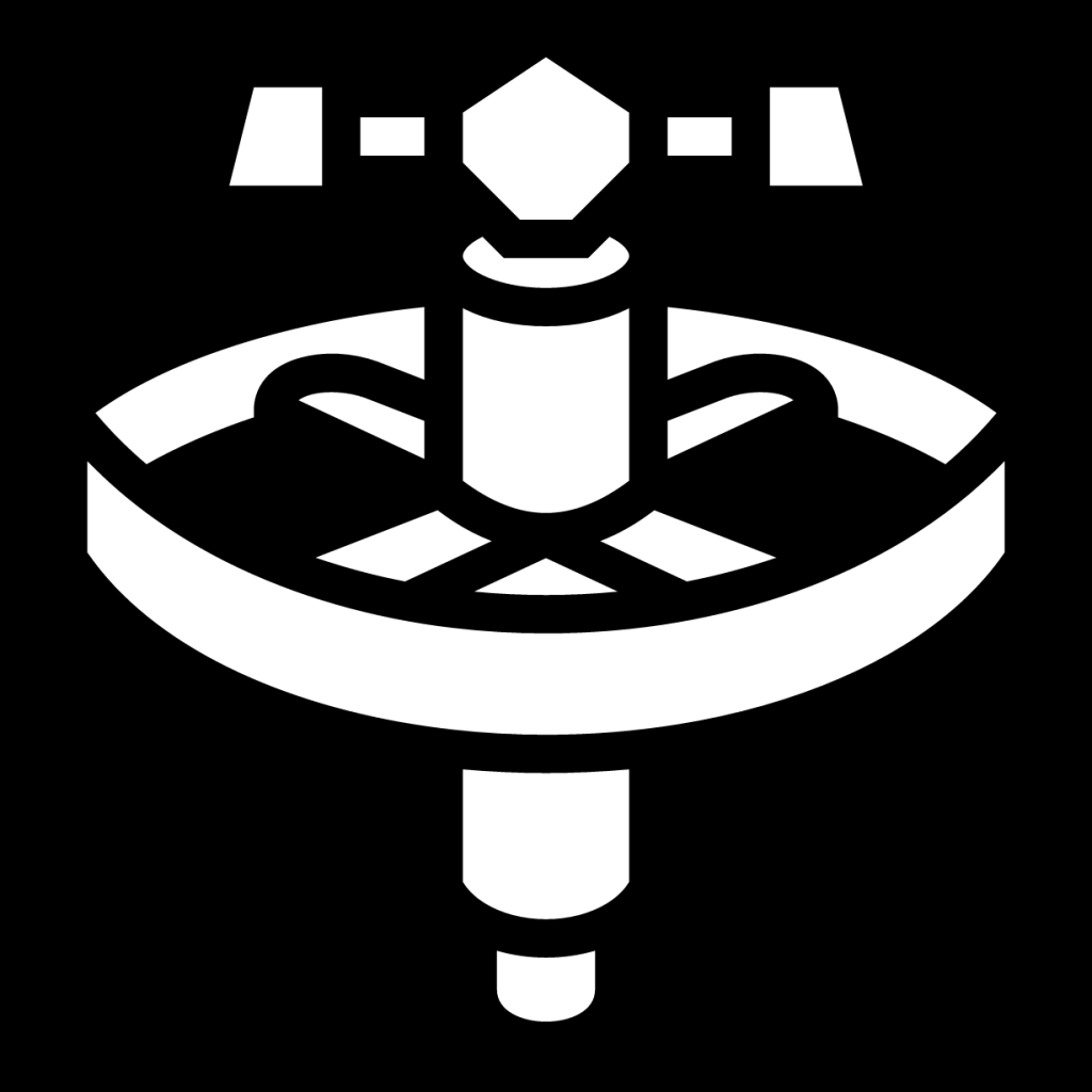 defense satellite icon
