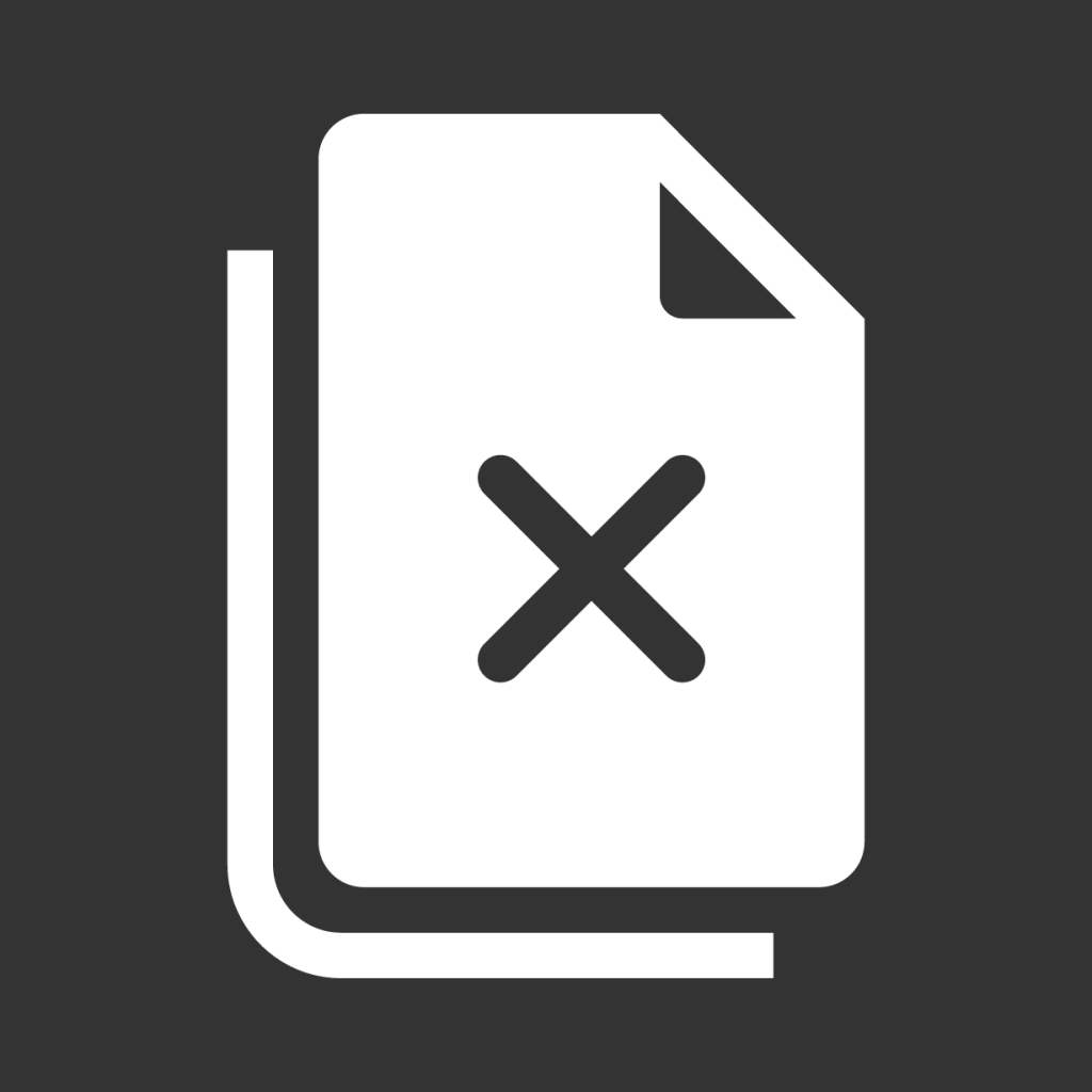 Denied Document icon