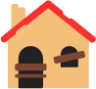 derelict house emoji