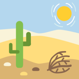 Desert Emoji (U+1F3DC)