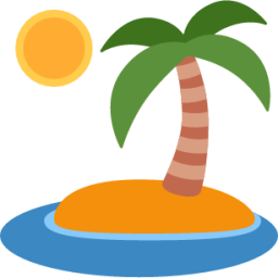 desert island emoji