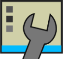 desktop tray config icon