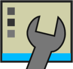 desktop tray config icon