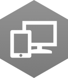DesktopAppStreaming Amazon WorkSpaces (grayscale) icon