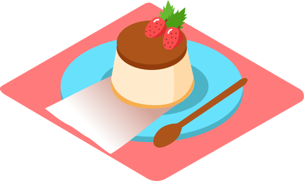 Dessert illustration