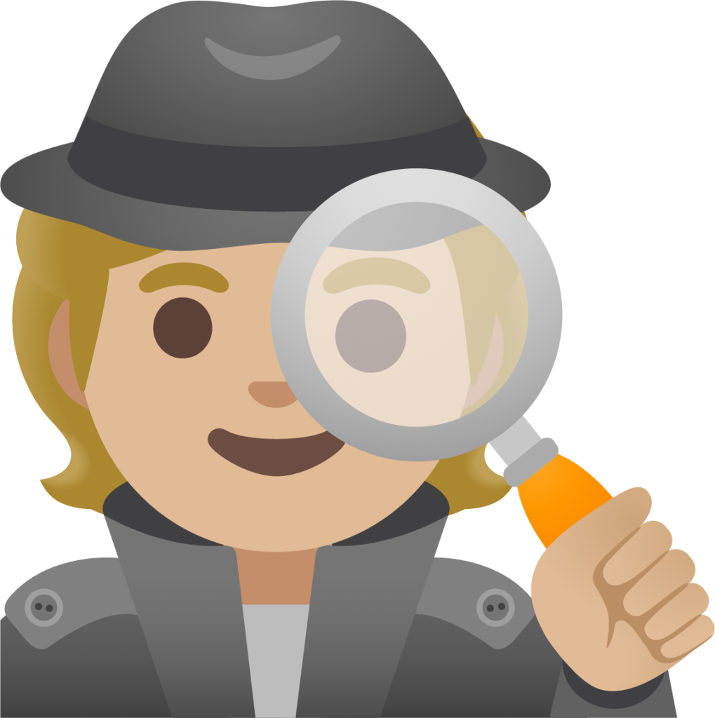 detective: medium-light skin tone emoji