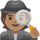 detective: medium skin tone emoji