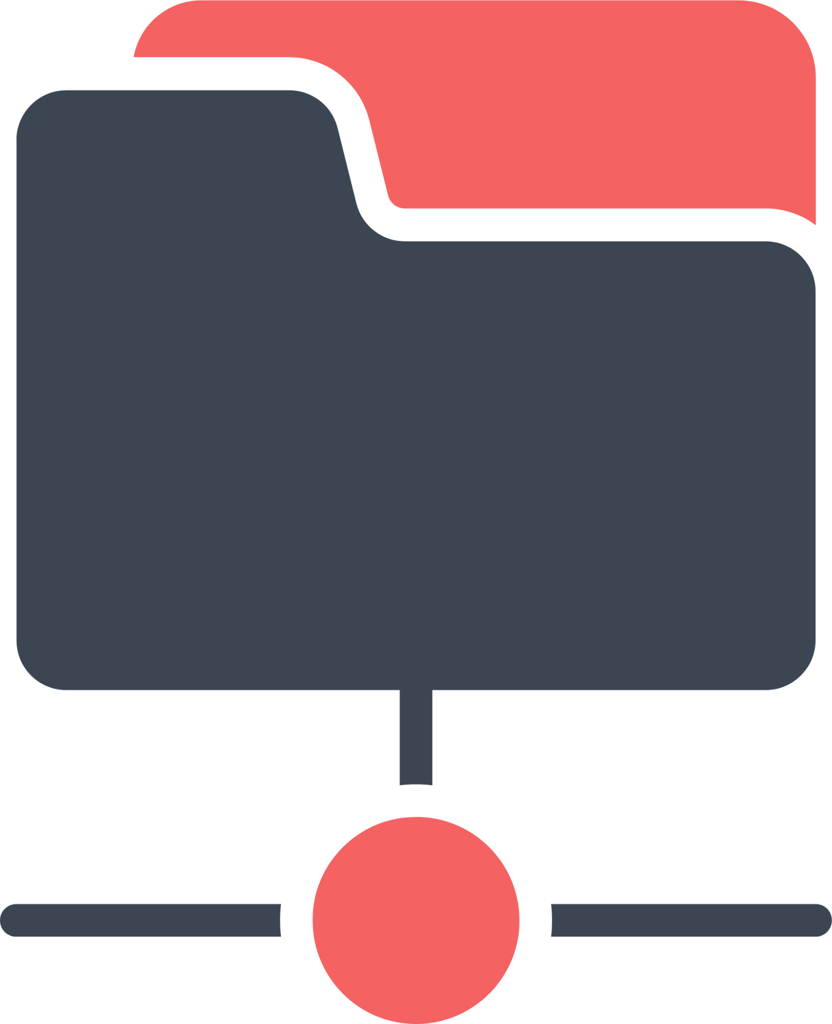 device electronic folder icon