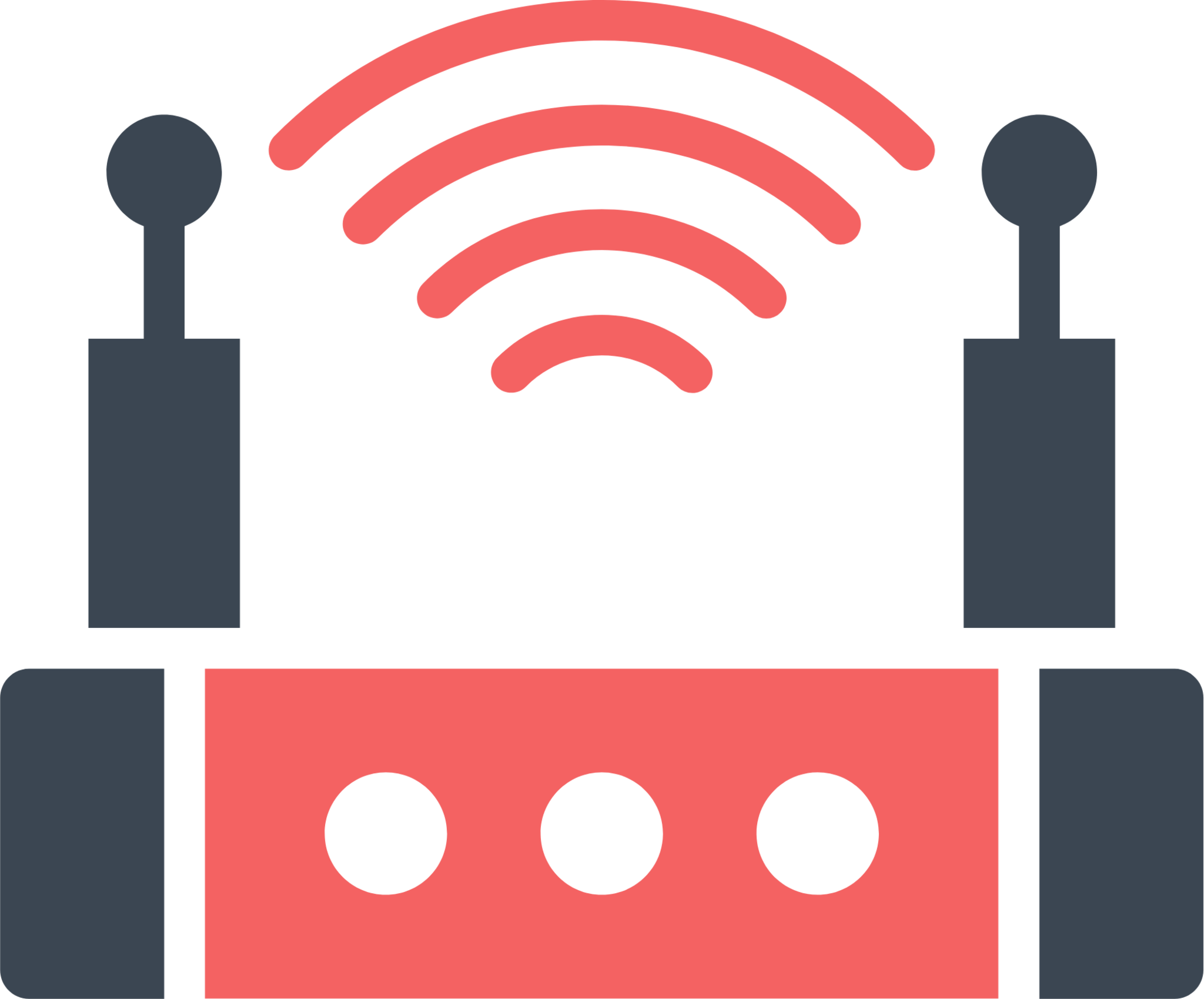 device electronic machine wifi icon