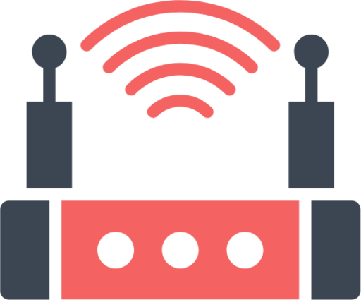 device electronic machine wifi icon