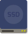 Devices volumes Drive SSD icon