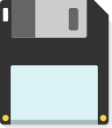 Devices volumes Floppy icon