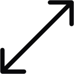 diagonal icon