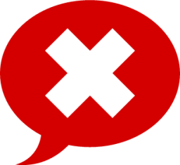 dialog error symbolic icon
