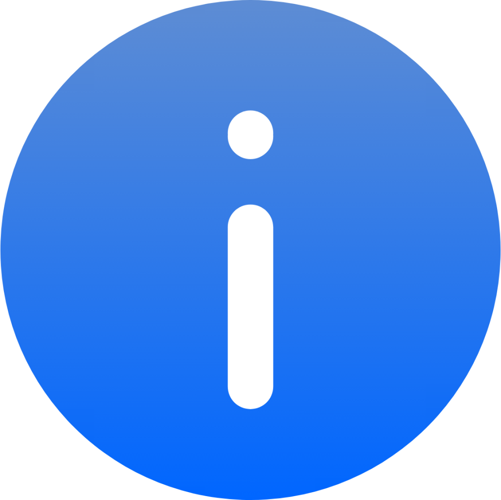 dialog information icon
