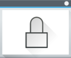 dialog password icon