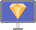 diamond display icon