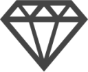 diamond o icon