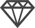 diamond o icon