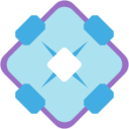 diamond shape with a dot inside emoji