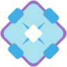 diamond shape with a dot inside emoji