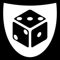 dice shield icon