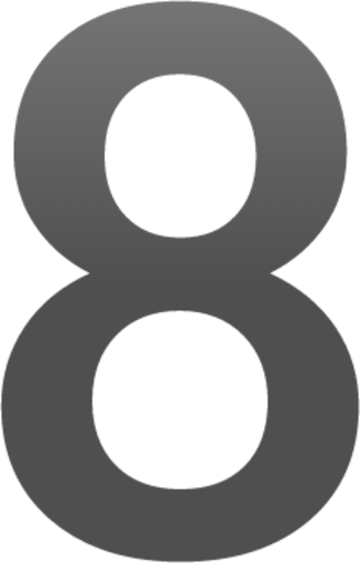 digit eight emoji