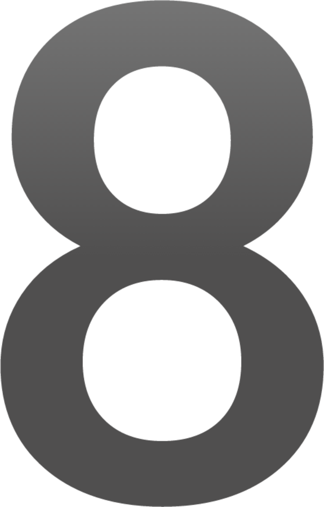 digit eight emoji