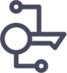 digital key blockchain icon