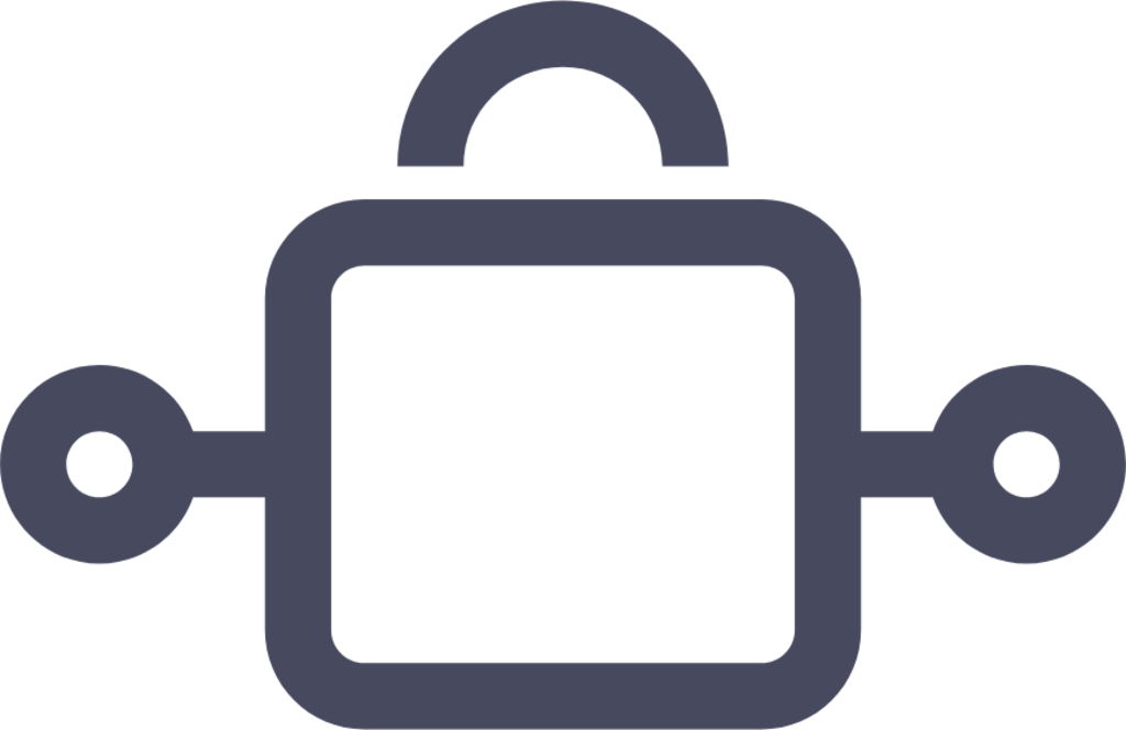 digital security blockchain icon