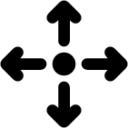 direction adjustment icon