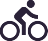directions bike icon