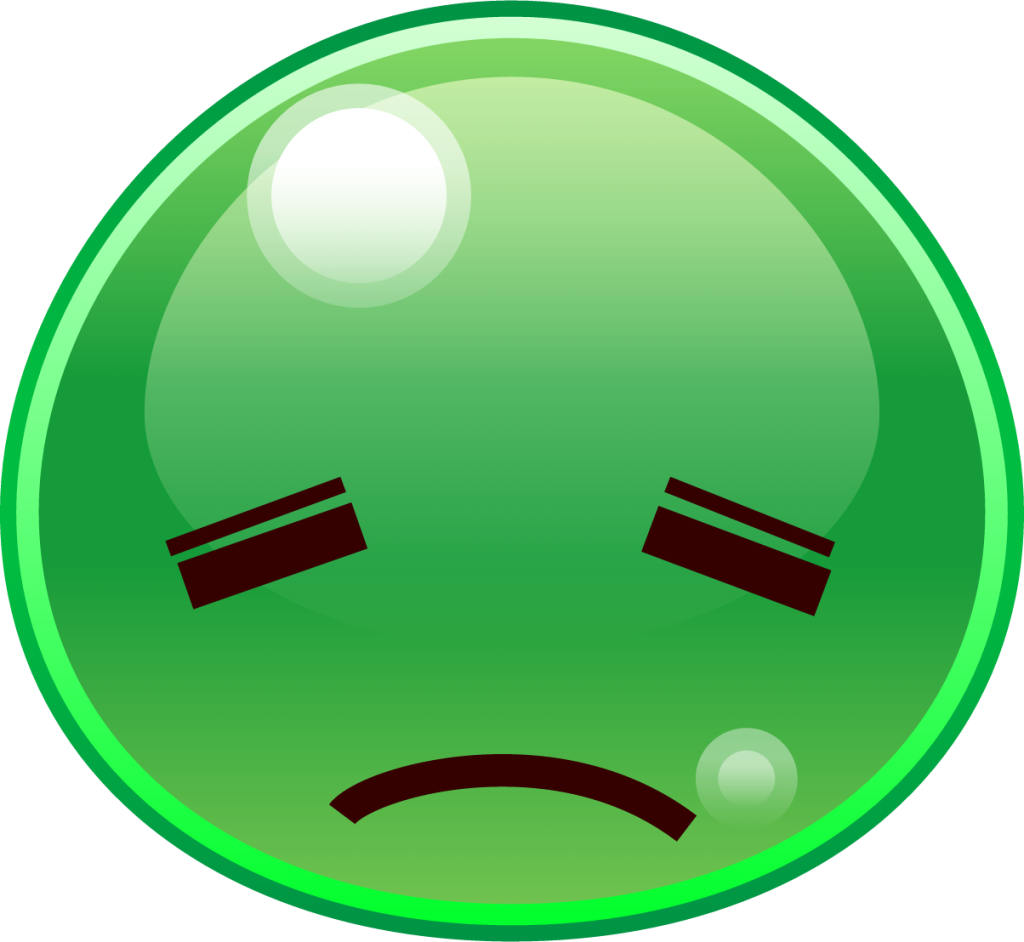 disappointed (slime) emoji