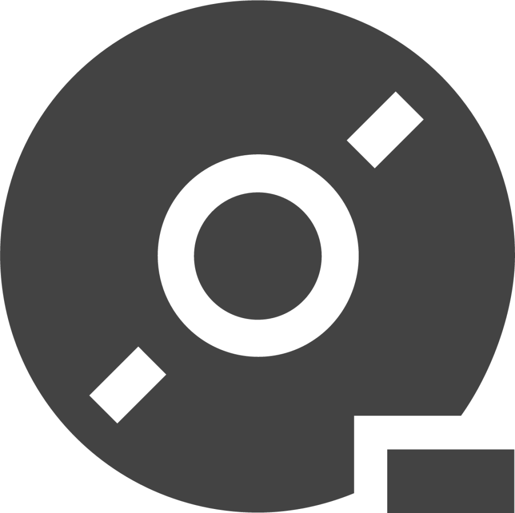 disc remove icon
