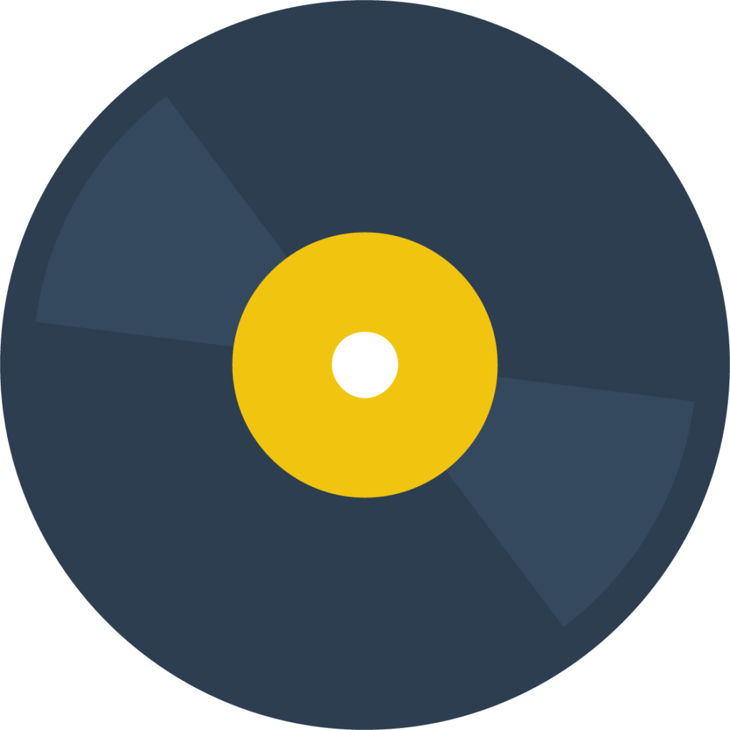 disc vinyl icon