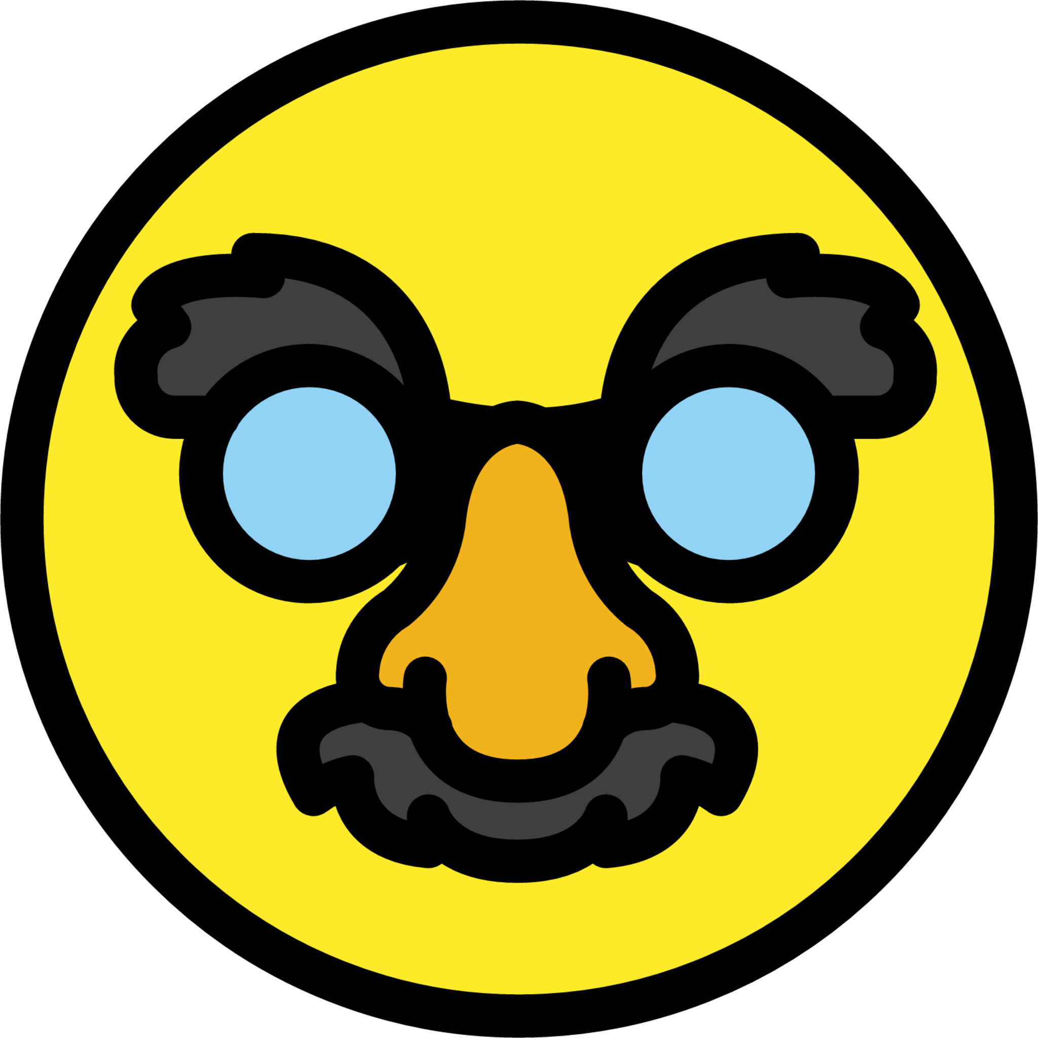 Disguised Face Emoji - Download for free – Iconduck