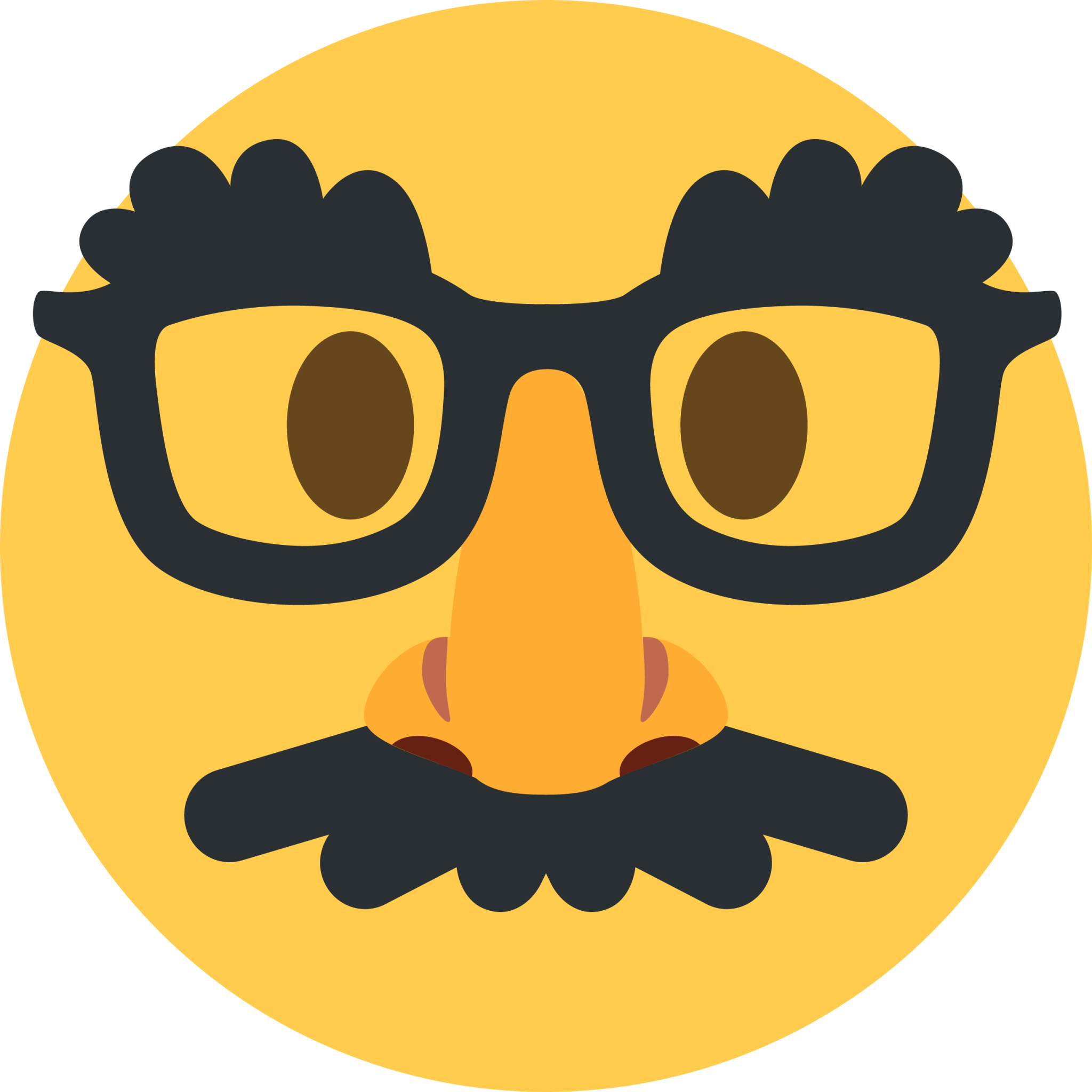 Disguised Face Emoji - Download for free – Iconduck