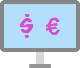 display currency icon