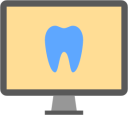 display teeth icon