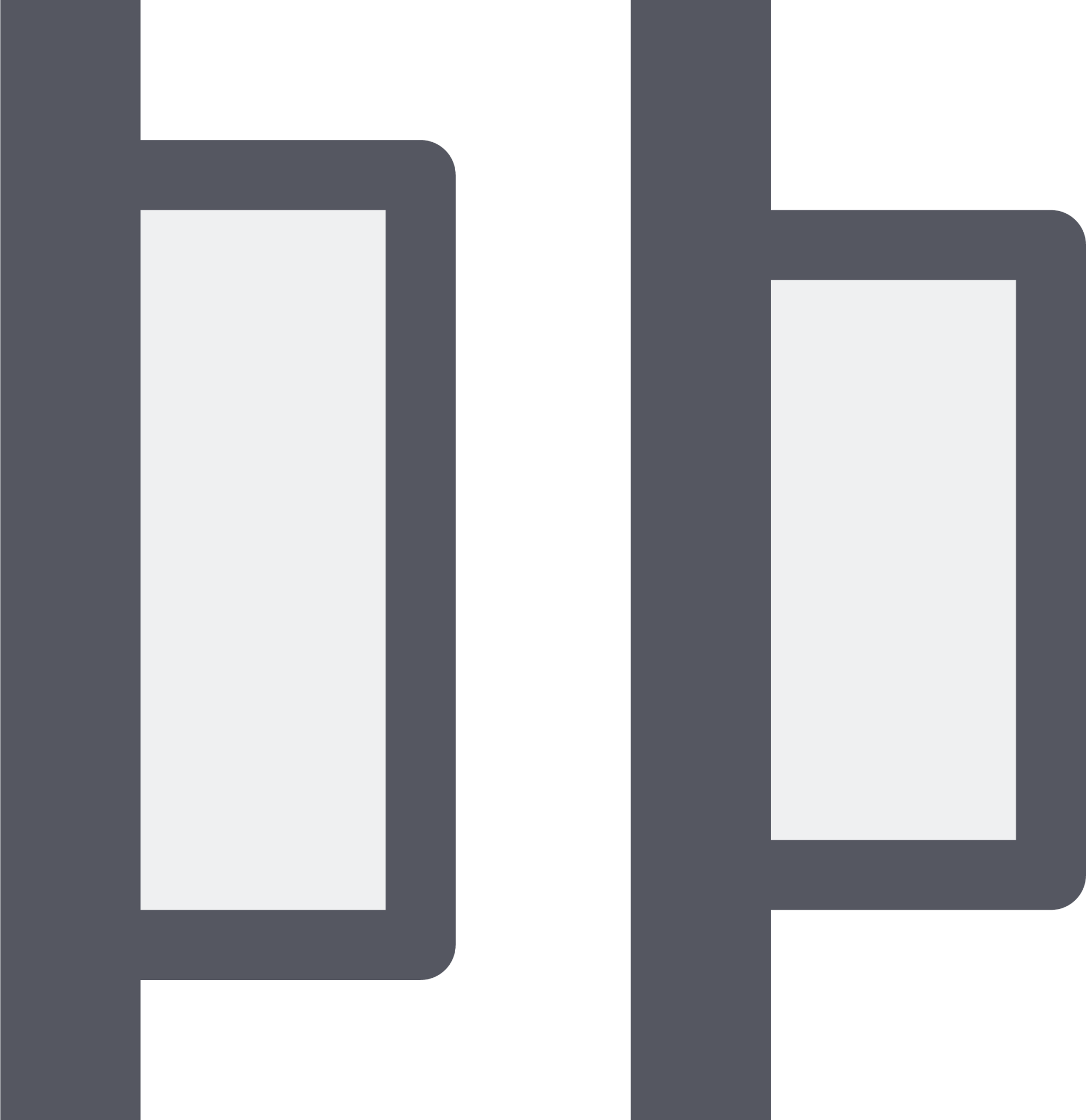 distribute horizontal left symbolic icon