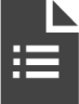 document bullet list icon