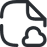 document cloud icon