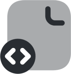 document code 2 icon