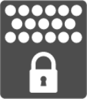 document edit sign encrypt icon