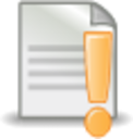 document restricted icon