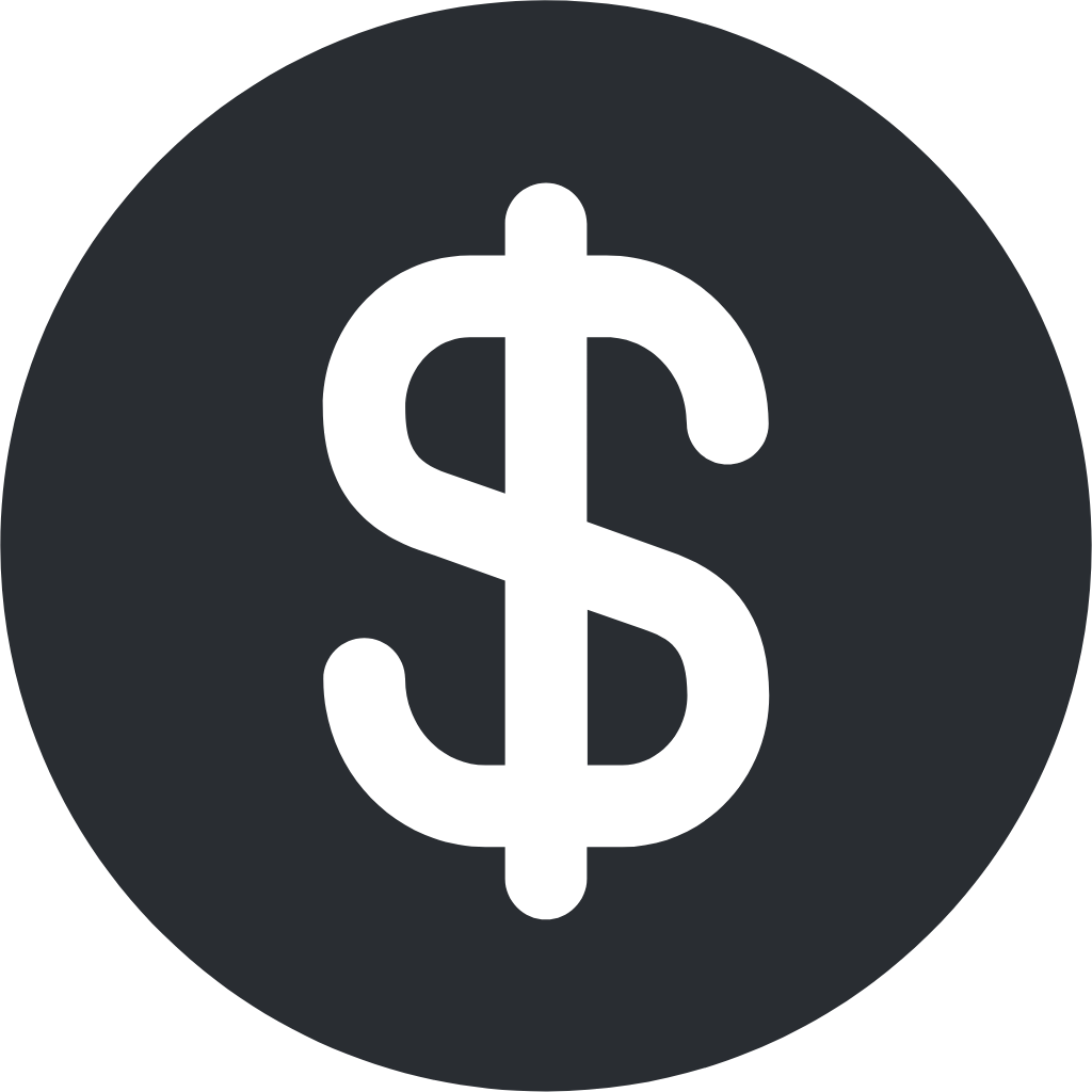 dollar circle icon