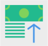 dollar newsup icon