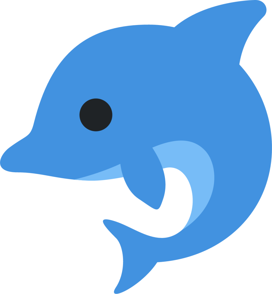 dolphin emoji