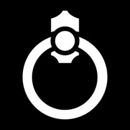 door ring handle icon