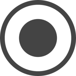 dot circle icon